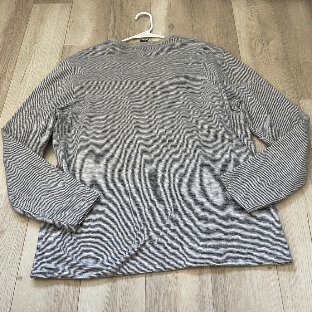 Faherty Reversible Sweatshirt Cloud Crew Organic … - image 4